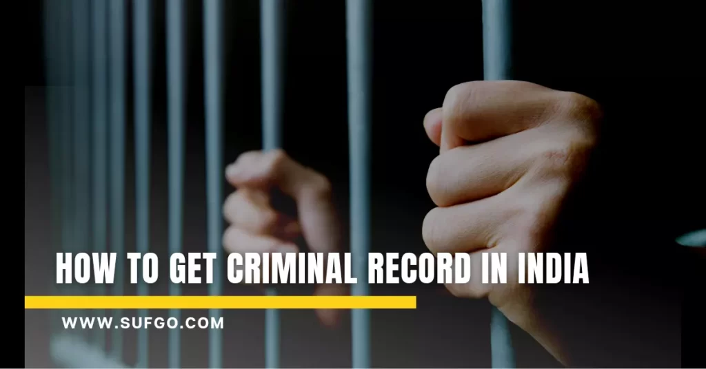 how to check criminal record in india